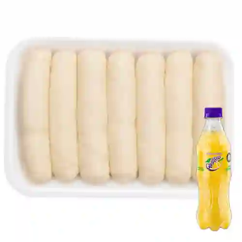 Combo Deditos Congelados Merienda 7 Uds + Quatro Orig 400ml