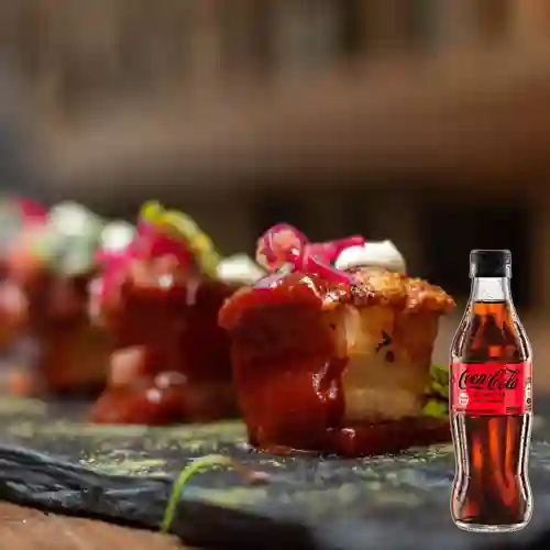 Combo Bocadillo de Cerdo + Coca Cola Sin Azúcar 300ML