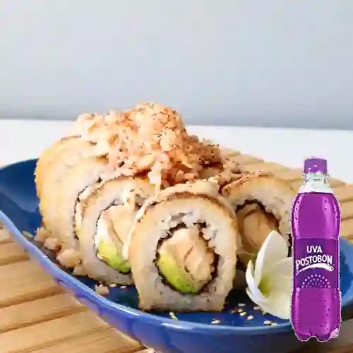 Combo Tiger Roll + Uva Postobon 250 ml
