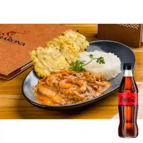Combo Pescado a la Diabla + Coca-Cola ZERO 300 ml