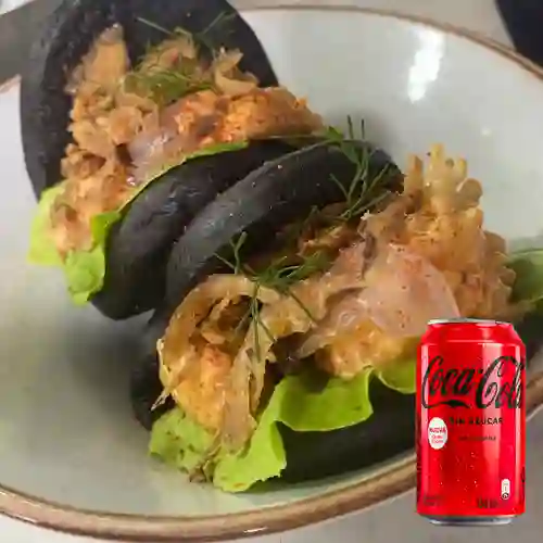 Combo Bao Del Mar + Coca Cola Sin Azúcar 330ML