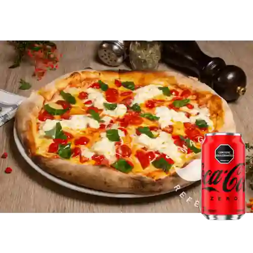 Combo Pizza Margherita/bufala + Coca-Cola Zero 330 ml