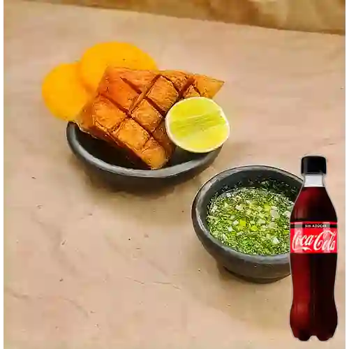 Combo Chicharrón + Coca-Cola Sin Azúcar 350 ml