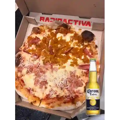 Combo Radio Slice + Cerveza Corona Bot. 355ml