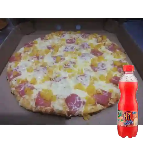 Combo Pizza Normal + Hit Frutas Tropicales 500 ml