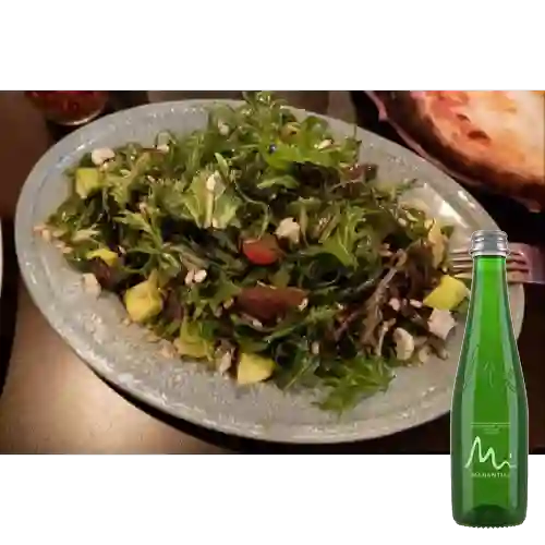 Combo Ensalada Anna & Otto + Manantial Con Gas 300ML