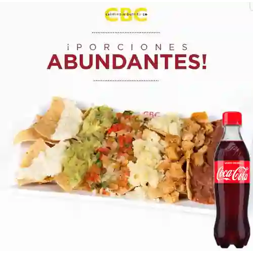 Combo Nachos Extreme + Coca Cola 400 ml