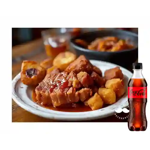 Combo Chicharrón Al Barril + Coca-Cola CERO 400ml