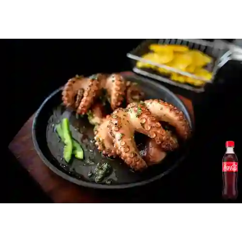 Combo Picaña c/ Pulpo +Cocacola Orig 400ml