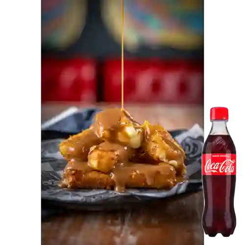 Combo Deditos Mozzarella 6 Pz +Cocacola Orig 400ml
