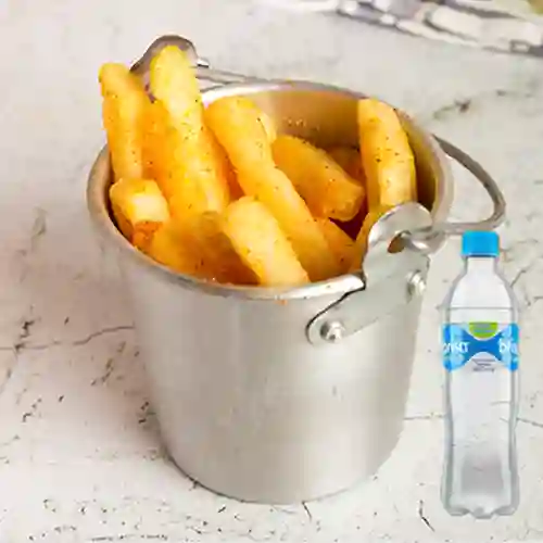 Combo Papas Francesas + Agua Brisa