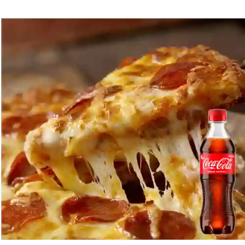 Combo Pizza Personal 26 Cm + Coca Cola Original 400 ml