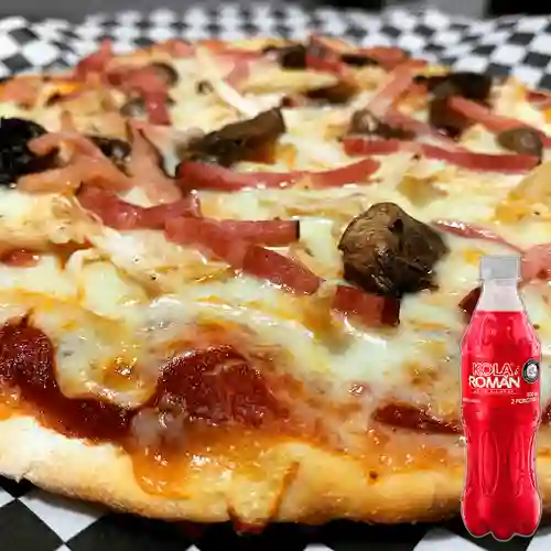 Combo Pizza Sofia + Kola Román Original 400ML