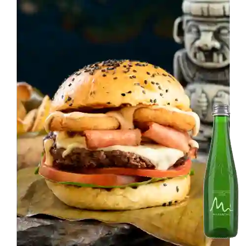 Combo Guaricha (La de la Casa) + Manantial C/gas 300ML