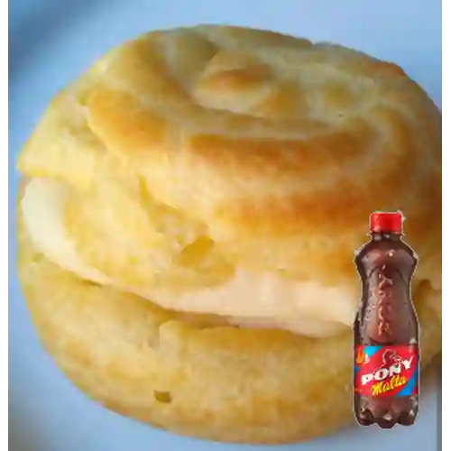 Combo Repollas O Eclair + Pony Malta 300 ml