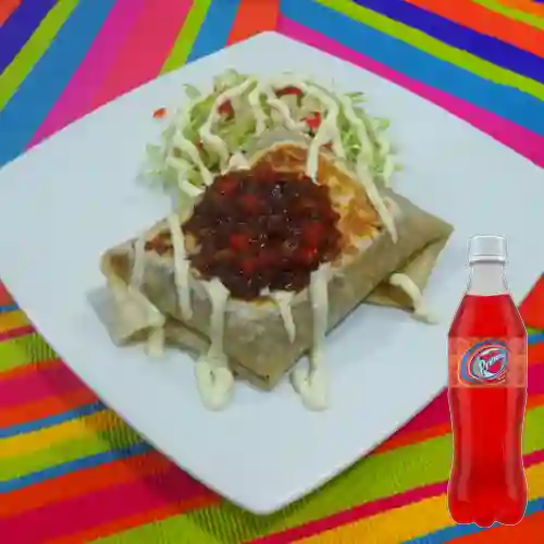 Combo Chimichanga Mixta + Premio 400ml