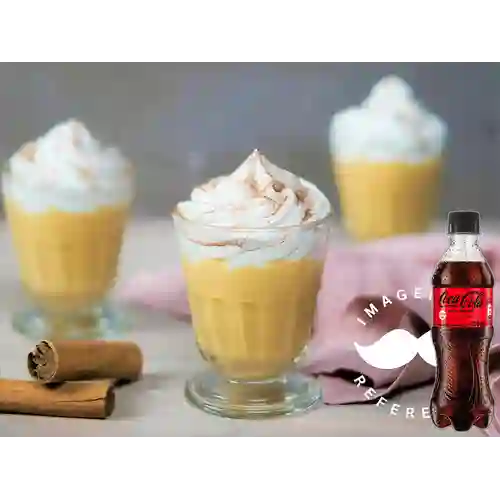 Combo Suspiro Limeño + Coca Cola Sin Azúcar 400 ml