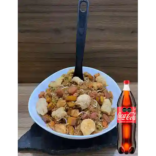 Combo Arroz Paisa 3 Porciones + Coca Cola Original 1.5 L