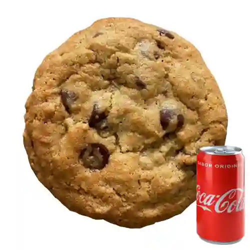 Combo Galleta Cookie Choco Chips + cocacola Orig. 355 ml