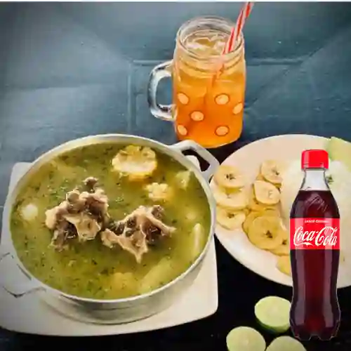 Combo Sancocho de Rabo + Coca Cola 400 ml