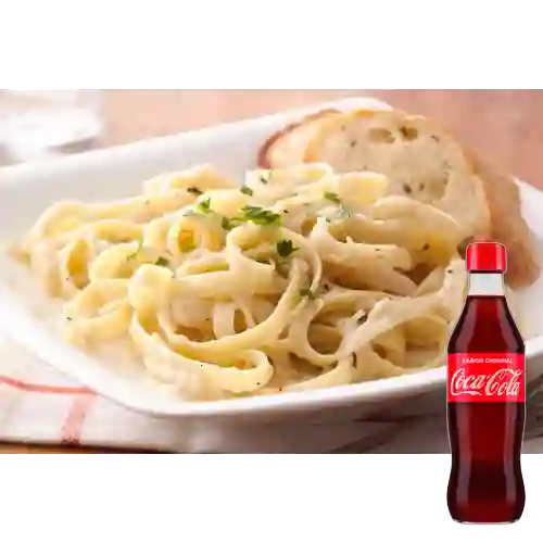Combo Fettuccine + Jugo Natural + Cocacola Orig 350 ml