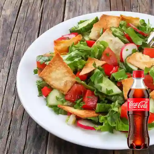 Combo Fattoush + Coca Cola Original 400 ml