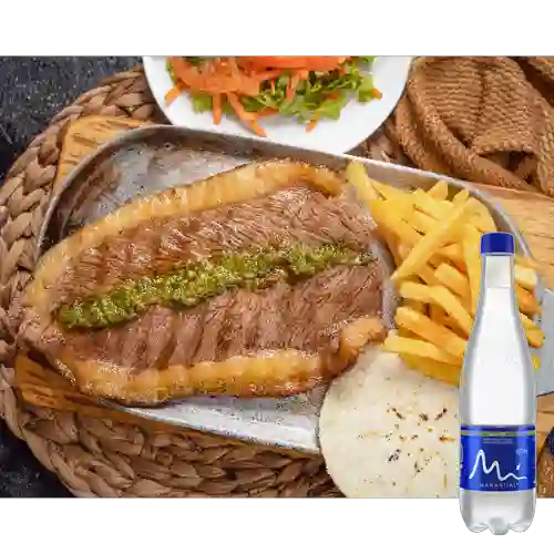 Combo Punta de Anca + Manantial Sin Gas 600ML