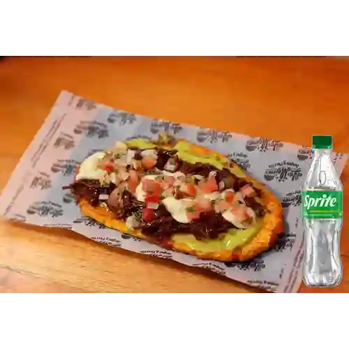 Combo Patacón con Guacamole + Sprite Original 400ml