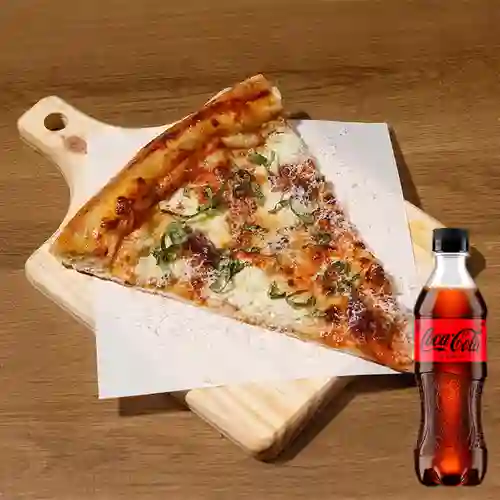 Combo Slice 4 Quesos + Coca-Cola ZERO 400ml