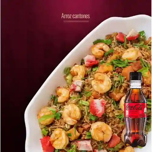 Combo Arroz Frito Especial +Cocacola S/az 250ML