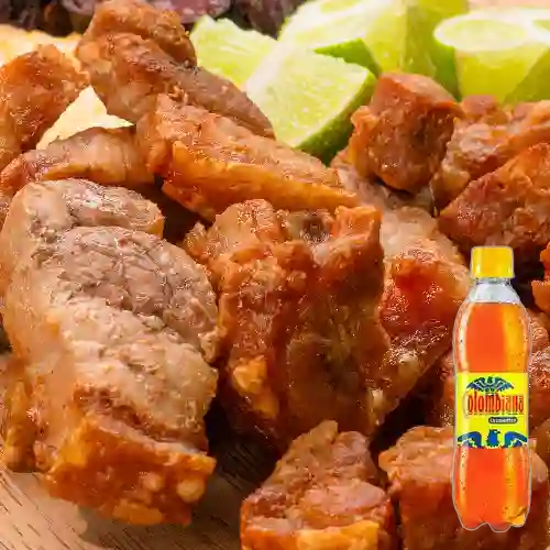 Combo Chicharron Totiado + Colombiana 400 ml
