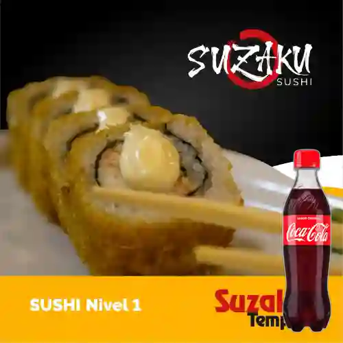 Combo Suzaku Tempura + Coca-Cola Sabor Original 400 ml