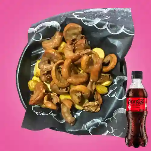 Combo Chunchullo Típico + Coca-Cola Sin Azúcar 400 ml