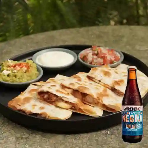 Combo Quesadilla Pollo Parrillado + BBC Chapinero Porter 330ml