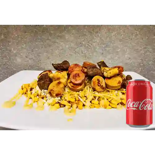 Combo Mazorcada c/ Todo +Cocacola Orig 330 ml