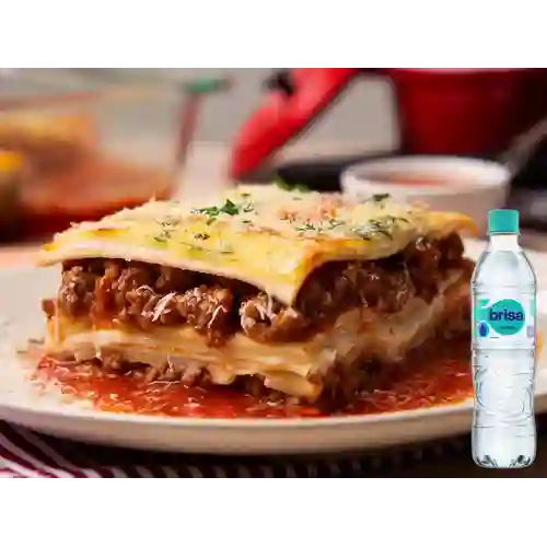 Combo Lasagna Especial + Brisa Sin Gas 600ML