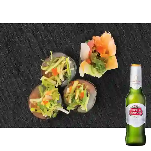 Combo Nichiban + Cerveza Stella Artois Bot. 330ml