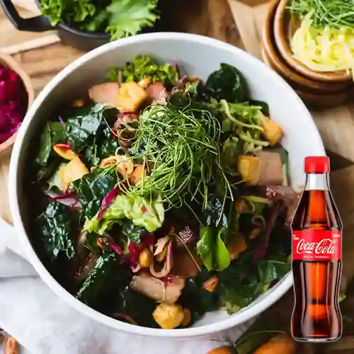 Combo Ensalada de Kale +cocacola Orig 300ml