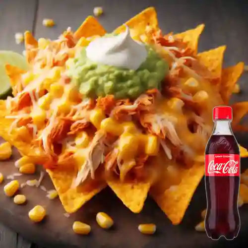 Combo Pollo Loco + Gaseosa Coca-cola 400 ml