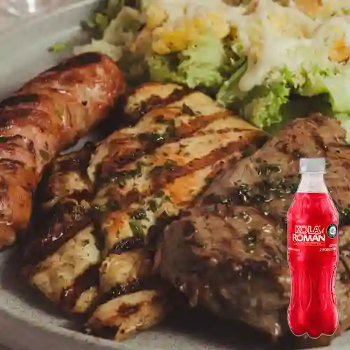 Combo Parrillada + Kola Román Original 400ML