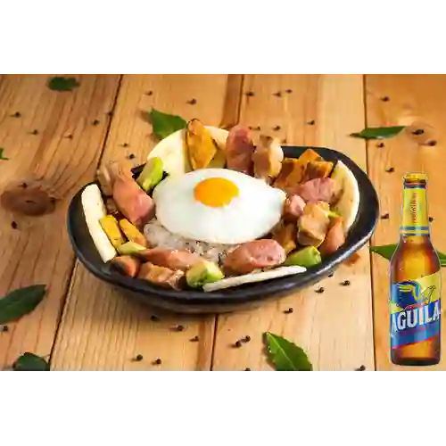 Combo Cazuela Montañera + Aguila 330 ml