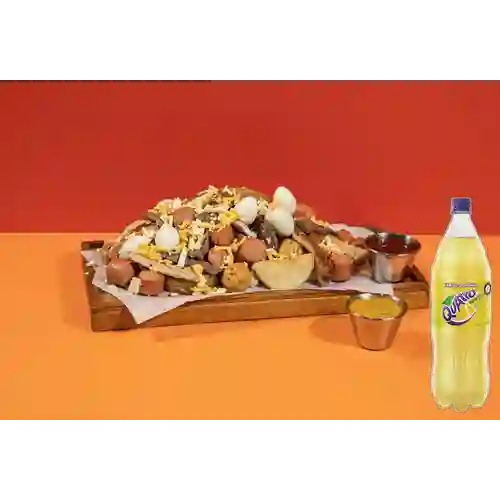 Salchipapa Trifásica 1200 Gramos +Quatro Org 1.5Lt