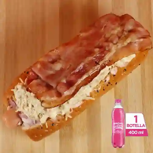 Combo Choriperro Especial + Postobón Manzana 400 ml