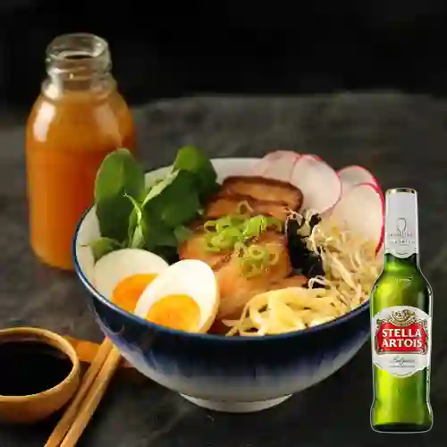 Combo Ramen + Stella Artois
