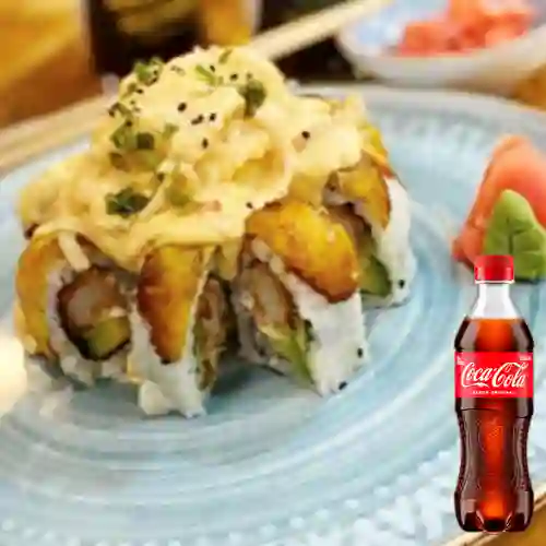Combo Sushi Vulcano Lobst + Coca Cola Original 400 ml