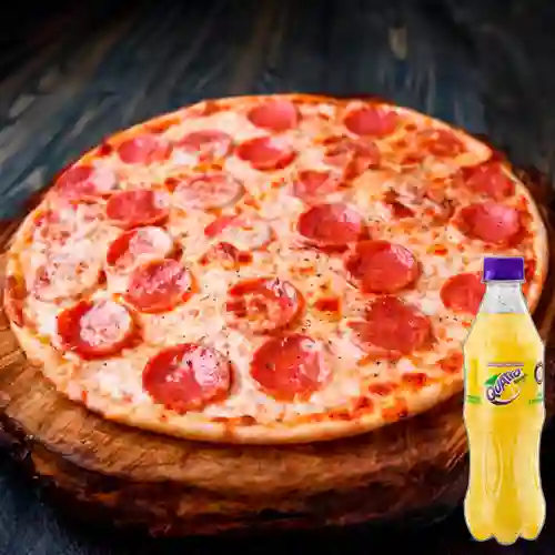 Combo Pizza Peperoni + Quatro Original 400ML