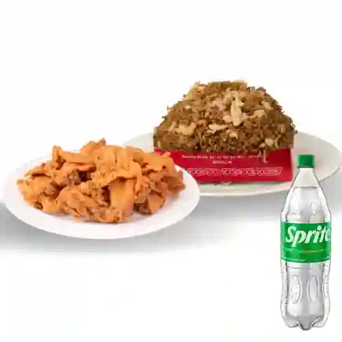 Arroz Chino Grande&Medio Pollo + Sprite Org 1.5Lt