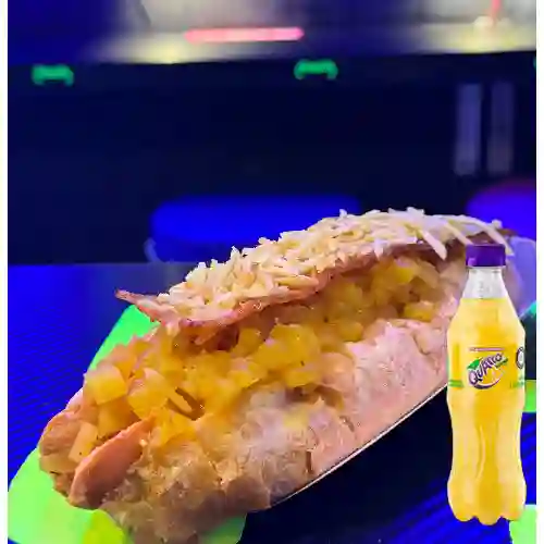 Combo Perro Caliente Fresa + Quatro Original 400ML