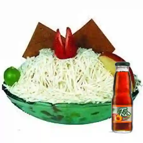 Combo Ensalada Corriente + Mr Tea Durazno 300 ml