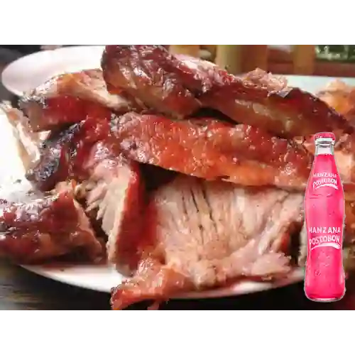 Combo Mamona + Postobón Manzana 350 ml